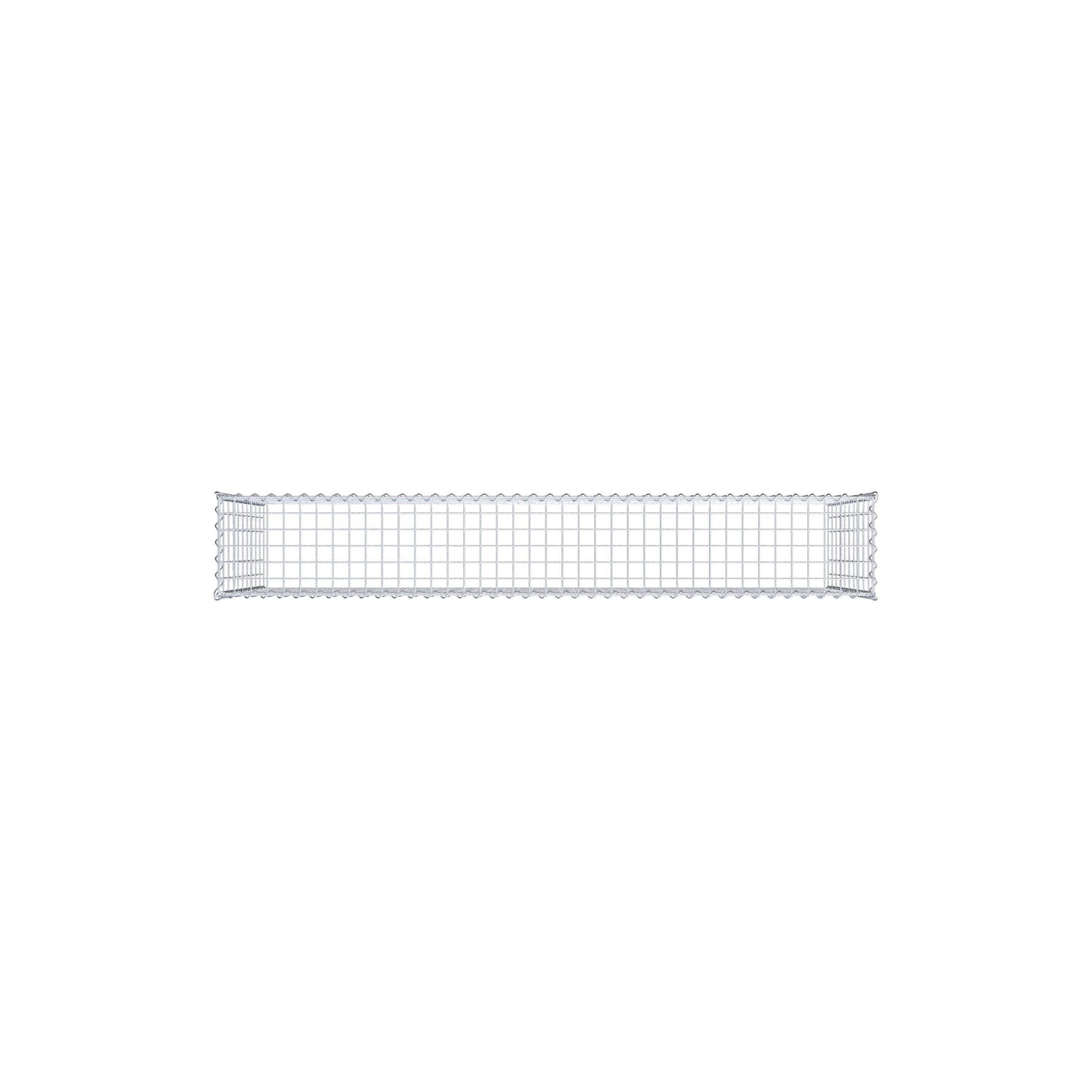 Grown-on gabion type 3 200 cm x 100 cm x 30 cm (L x H x D), mesh size 5 cm x 10 cm, spiral