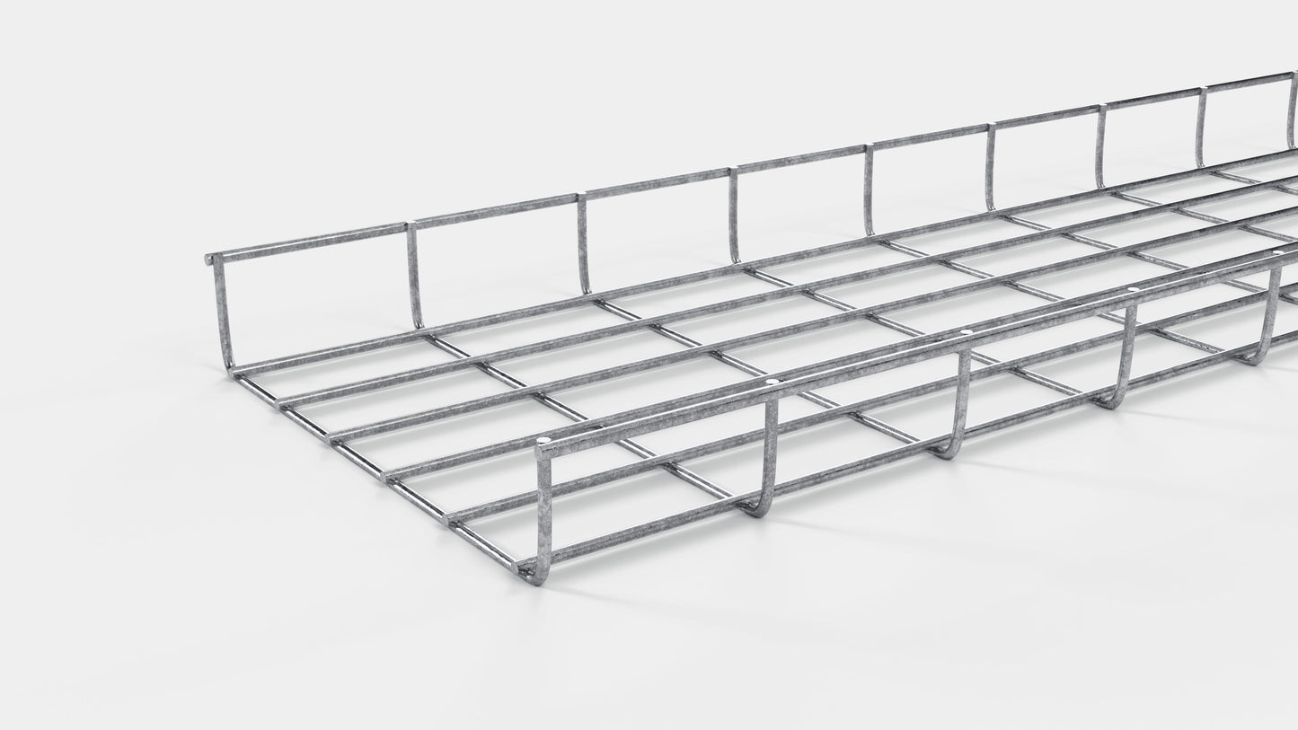 Rankgitter Höhe 110 cm, Tiefe 5 cm, Maschenweite 5 x 10 cm