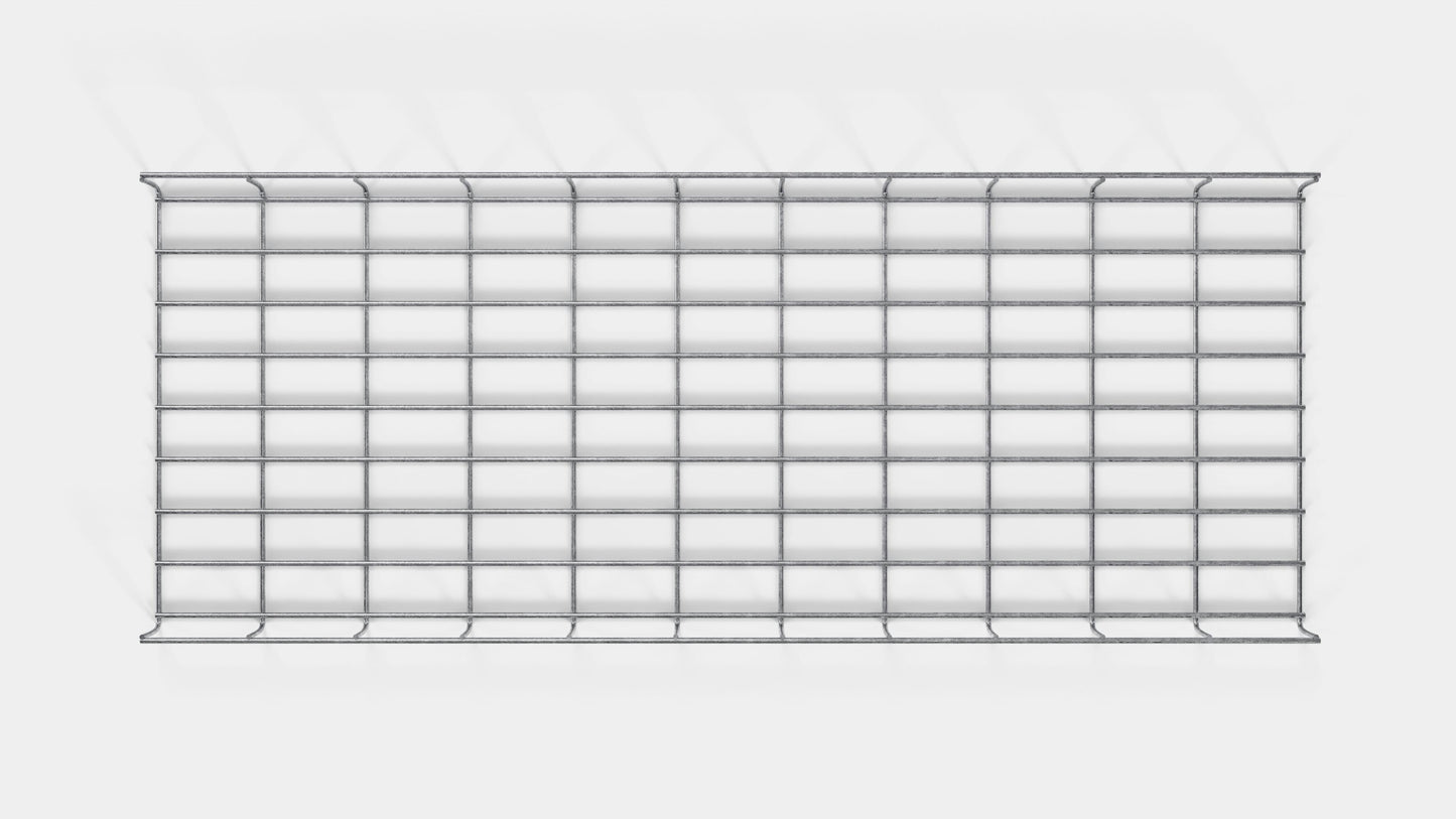 Rankgitter Höhe 110 cm, Tiefe 5 cm, Maschenweite 5 x 10 cm