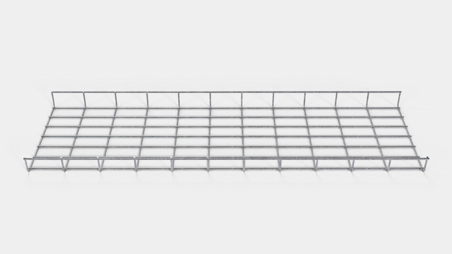 Rankgitter Höhe 110 cm, Tiefe 5 cm, Maschenweite 5 x 10 cm