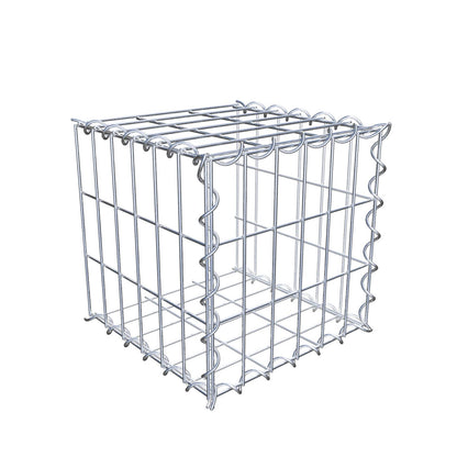Opvokset gabion type 2 30 cm x 30 cm x 30 cm (L x H x D), maskestørrelse 5 cm x 10 cm, spiral