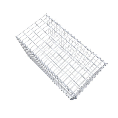 Anbaugabione Typ 2 100 cm x 60 cm x 50 cm (L x H x T), Maschenweite 5 cm x 10 cm, Spirale