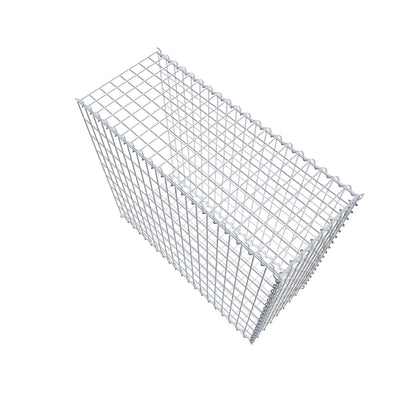 Anbaugabione Typ 2 100 cm x 90 cm x 40 cm (L x H x T), Maschenweite 5 cm x 10 cm, Spirale