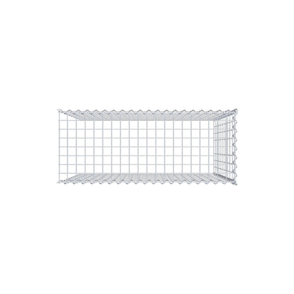 Anbaugabione Typ 4 100 cm x 100 cm x 40 cm (L x H x T), Maschenweite 5 cm x 10 cm, Spirale