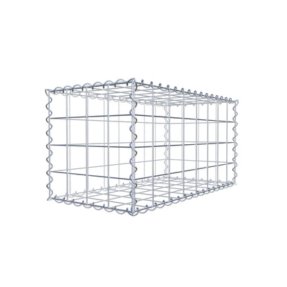 Gabion 80 cm x 40 cm x 40 cm (L x H x D), mesh size 10 cm x 10 cm, spiral
