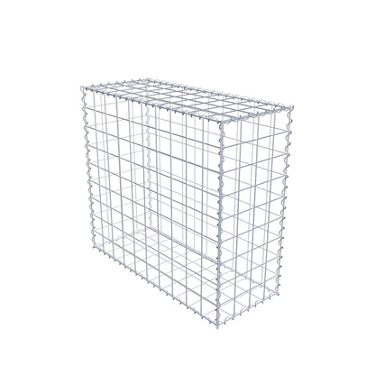 Gabion 100 cm x 90 cm x 40 cm (L x H x P), mailles 10 cm x 10 cm, spirale