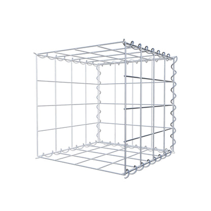 Grown-on gabion type 2 40 cm x 40 cm x 40 cm (L x H x D), mesh size 10 cm x 10 cm, spiral