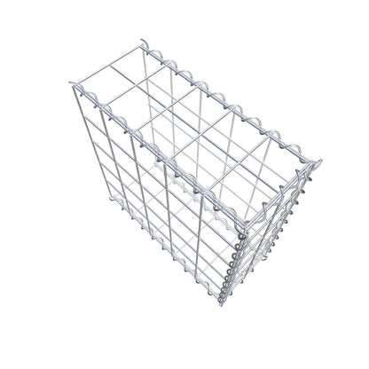 Grown-on gabion type 2 50 cm x 50 cm x 20 cm (L x H x D), mesh size 10 cm x 10 cm, spiral