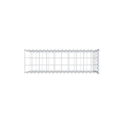 Gavión adulto tipo 2 100 cm x 50 cm x 30 cm (largo x alto x profundidad), tamaño de malla 10 cm x 10 cm, espiral