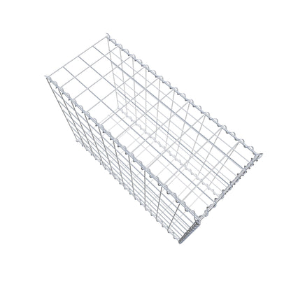 Gabion rapporté type 2 100 cm x 70 cm x 40 cm (L x H x P), mailles 10 cm x 10 cm, spirale