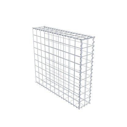 Add-on schanskorf type 2 100 cm x 90 cm x 20 cm (L x H x D), maaswijdte 10 cm x 10 cm, spiraal