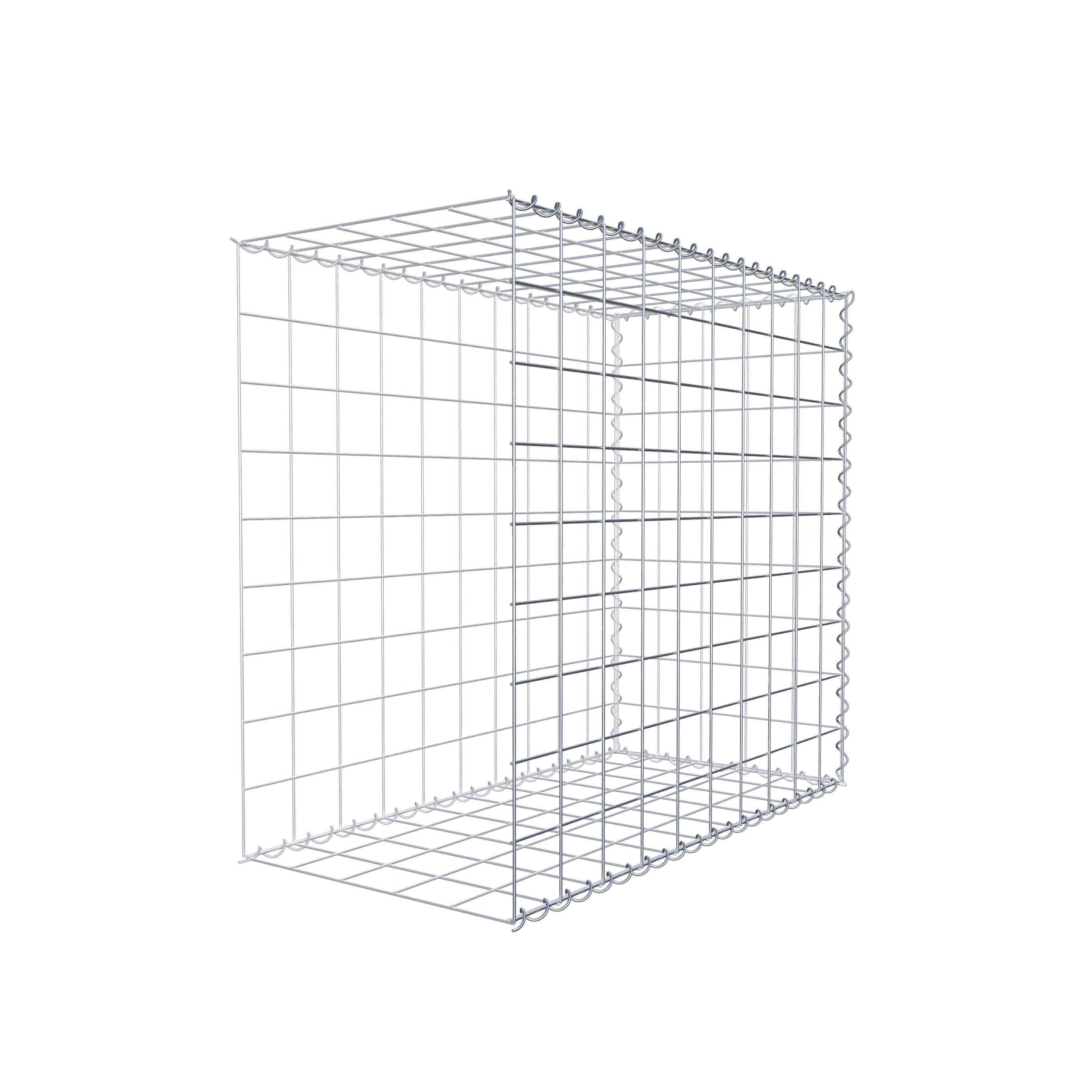 Add-on schanskorf type 2 100 cm x 90 cm x 50 cm (L x H x D), maaswijdte 10 cm x 10 cm, spiraal