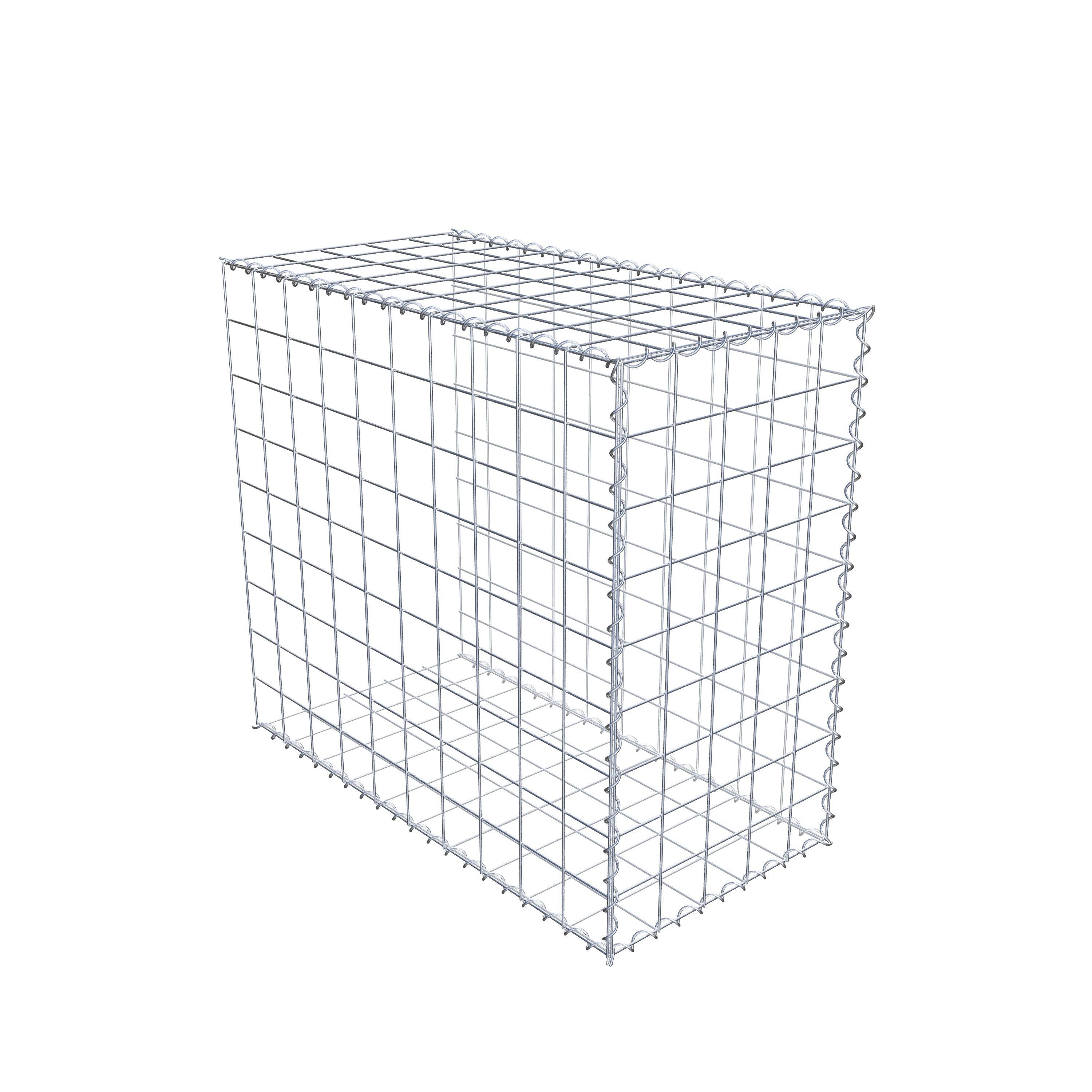 Add-on schanskorf type 2 100 cm x 90 cm x 50 cm (L x H x D), maaswijdte 10 cm x 10 cm, spiraal