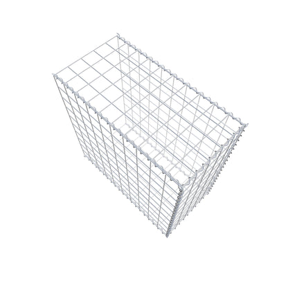 Opvokset gabion type 2 100 cm x 100 cm x 50 cm (L x H x D), maskestørrelse 10 cm x 10 cm, spiral