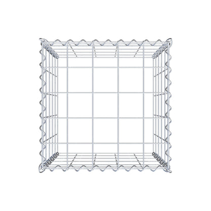 Anbaugabione Typ 3 50 cm x 50 cm x 50 cm (L x H x T), Maschenweite 10 cm x 10 cm, Spirale