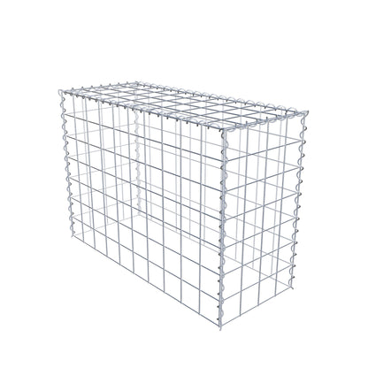 Grown-on gabion type 3 100 cm x 70 cm x 40 cm (L x H x D), mesh size 10 cm x 10 cm, spiral