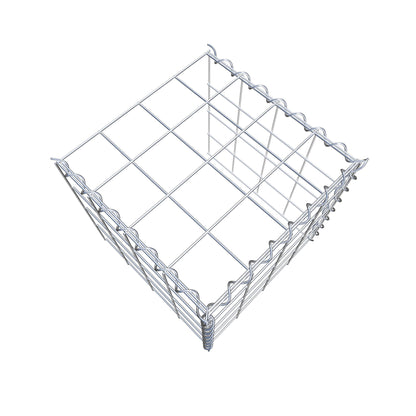 Extra gabion typ 4 40 cm x 40 cm x 40 cm (L x H x D), maskstorlek 10 cm x 10 cm, spiral