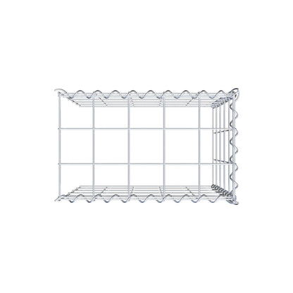 Gavión adicional tipo 4 50 cm x 50 cm x 30 cm (L x A x P), malla 10 cm x 10 cm, en espiral