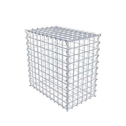 Gabion 50 cm x 50 cm x 30 cm (L x H x P), mailles 5 cm x 5 cm, spirale