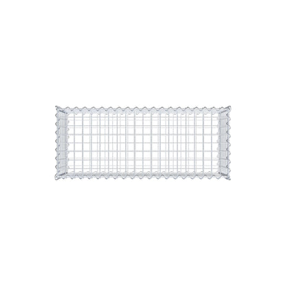 Gabion 100 cm x 40 cm x 40 cm (L x H x D), maskestørrelse 5 cm x 5 cm, spiral