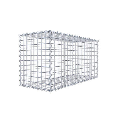 Gabion 100 cm x 50 cm x 40 cm (L x H x P), mailles 5 cm x 5 cm, spirale