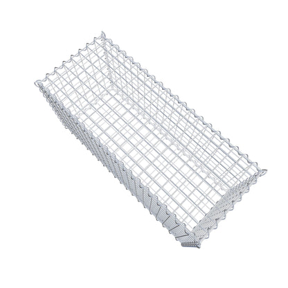 Gabion 100 cm x 50 cm x 40 cm (L x H x P), mailles 5 cm x 5 cm, spirale
