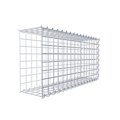 Gabion rapporté type 2 80 cm x 40 cm x 20 cm (L x H x P), mailles 5 cm x 5 cm, spirale