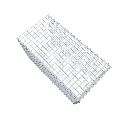 Udvokset gabion type 2 100 cm x 60 cm x 50 cm (L x H x D), maskestørrelse 5 cm x 5 cm, spiral