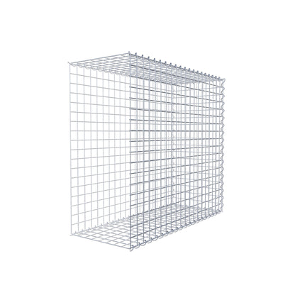 Gabion rapporté type 2 100 cm x 90 cm x 40 cm (L x H x P), mailles 5 cm x 5 cm, spirale