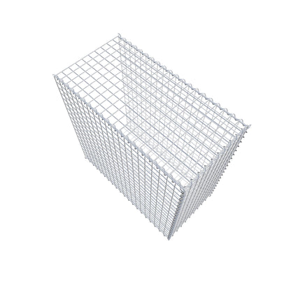 Gabião tipo 2 100 cm x 100 cm x 50 cm (C x A x P), malhagem 5 cm x 5 cm, espiral