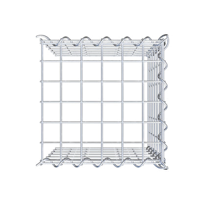 Anbaugabione Typ 4 30 cm x 30 cm x 30 cm (L x H x T), Maschenweite 5 cm x 5 cm, Spirale