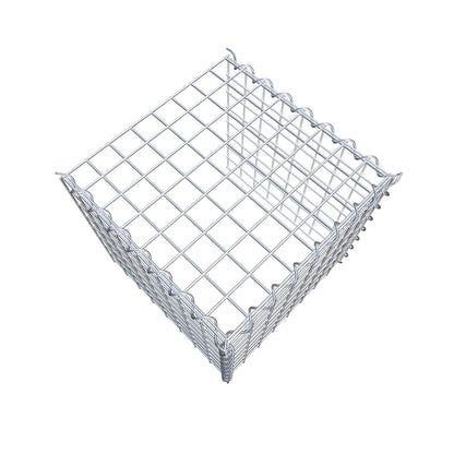 Anbaugabione Typ 4 40 cm x 40 cm x 40 cm (L x H x T), Maschenweite 5 cm x 5 cm, Spirale