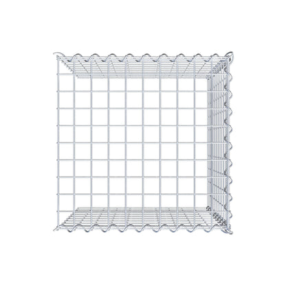 Anbaugabione Typ 4 50 cm x 50 cm x 50 cm (L x H x T), Maschenweite 5 cm x 5 cm, Spirale