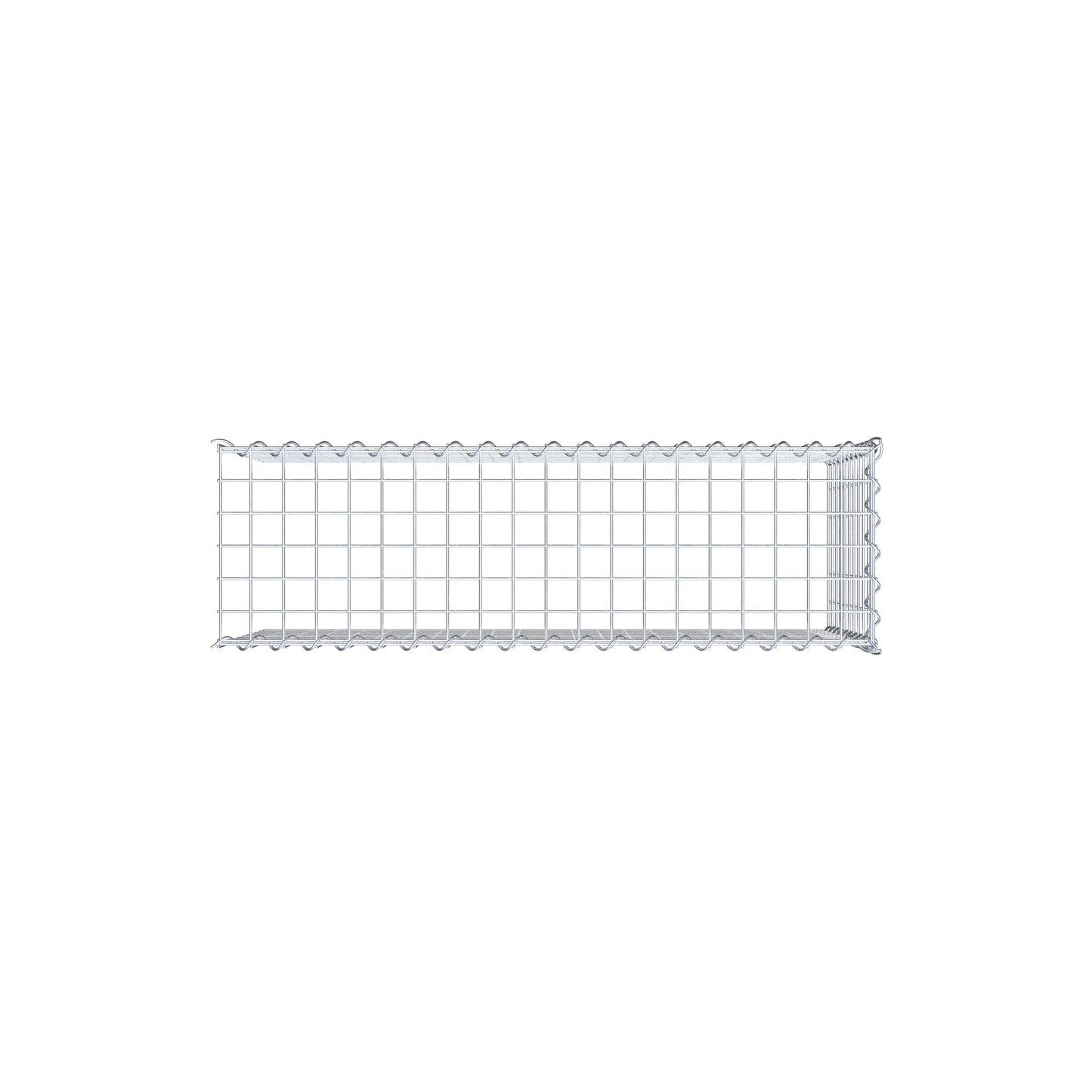 Anbaugabione Typ 4 100 cm x 50 cm x 30 cm (L x H x T), Maschenweite 5 cm x 5 cm, Spirale