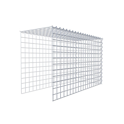 Anbaugabione Typ 4 100 cm x 60 cm x 40 cm (L x H x T), Maschenweite 5 cm x 5 cm, Spirale