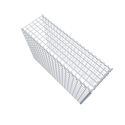 Grown-on gabion type 4 100 cm x 70 cm x 30 cm (L x H x D), mesh size 5 cm x 5 cm, spiral