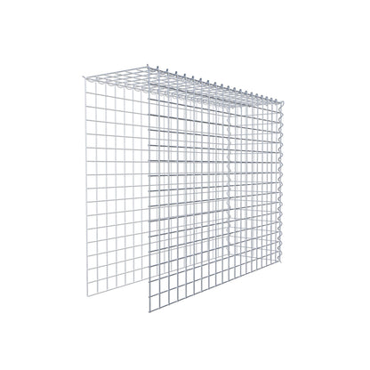 Gabion rapporté type 4 100 cm x 80 cm x 30 cm (L x H x P), mailles 5 cm x 5 cm, spirale
