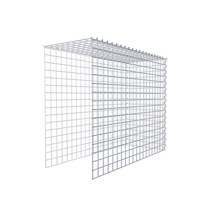 Anbaugabione Typ 4 100 cm x 80 cm x 40 cm (L x H x T), Maschenweite 5 cm x 5 cm, Spirale