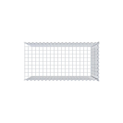 Grown-on gabion type 4 100 cm x 80 cm x 50 cm (L x H x D), mesh size 5 cm x 5 cm, spiral