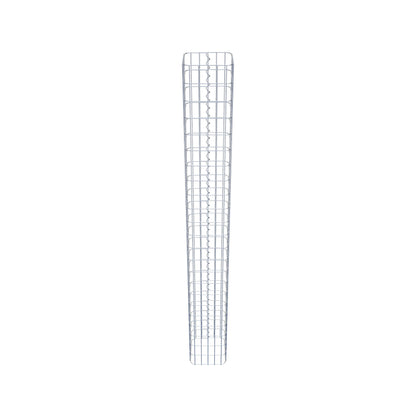 Colonne de gabion carrée 27 cm x 27 cm, 230 cm de hauteur, MW 5 cm x 10 cm