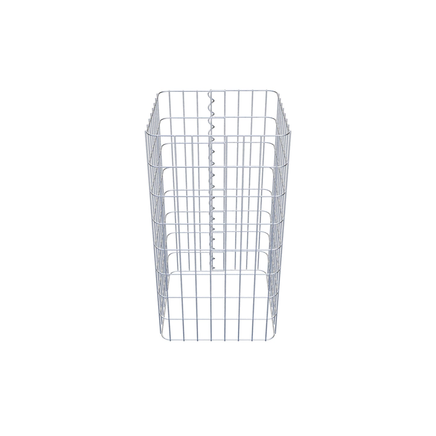 Gabion column square 42 cm x 42 cm, 80 cm height, MW 5 cm x 10 cm