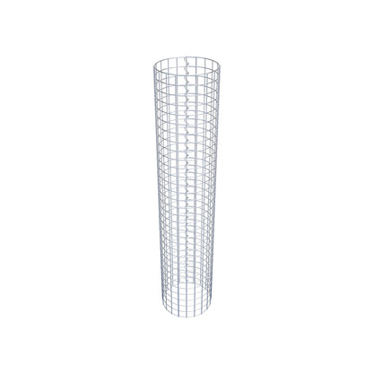 Gabionsøjle ca. 32 cm diameter, 160 cm højde, maskestørrelse 5 cm x 5 cm