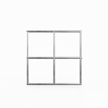 Rejilla de malla de 10 x 10 cm.