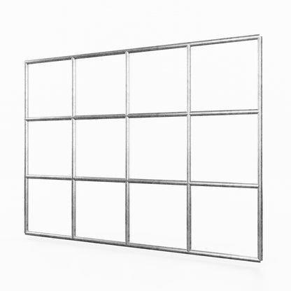 Rejilla de malla de 10 x 10 cm.