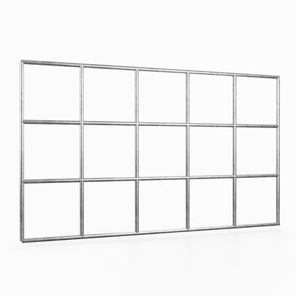 Rejilla de malla de 10 x 10 cm.