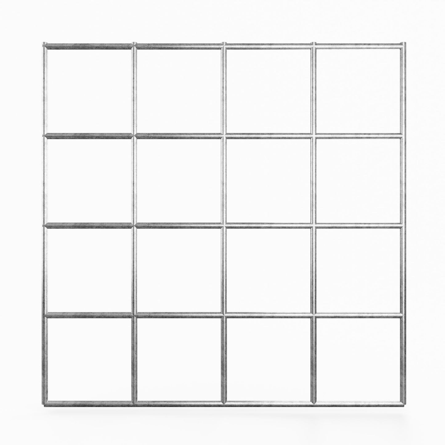 Rejilla de malla de 10 x 10 cm.