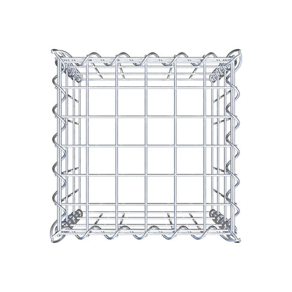 Anbaugabione Typ 3 30 cm x 30 cm x 30 cm (L x H x T), Maschenweite 5 cm x 10 cm, Spirale