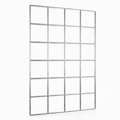 Rejilla de malla de 10 x 10 cm.