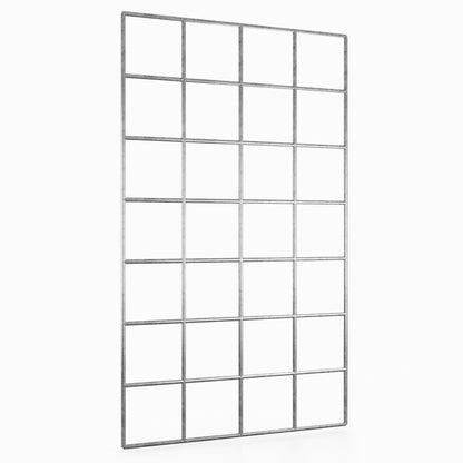 Rejilla de malla de 10 x 10 cm.