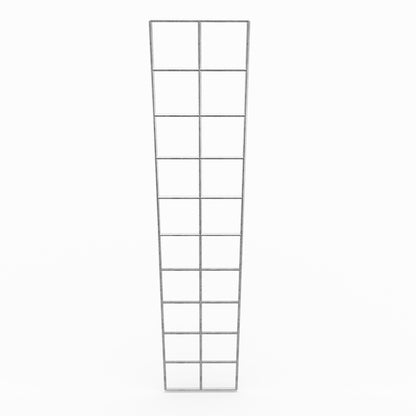 Rejilla de malla de 10 x 10 cm.